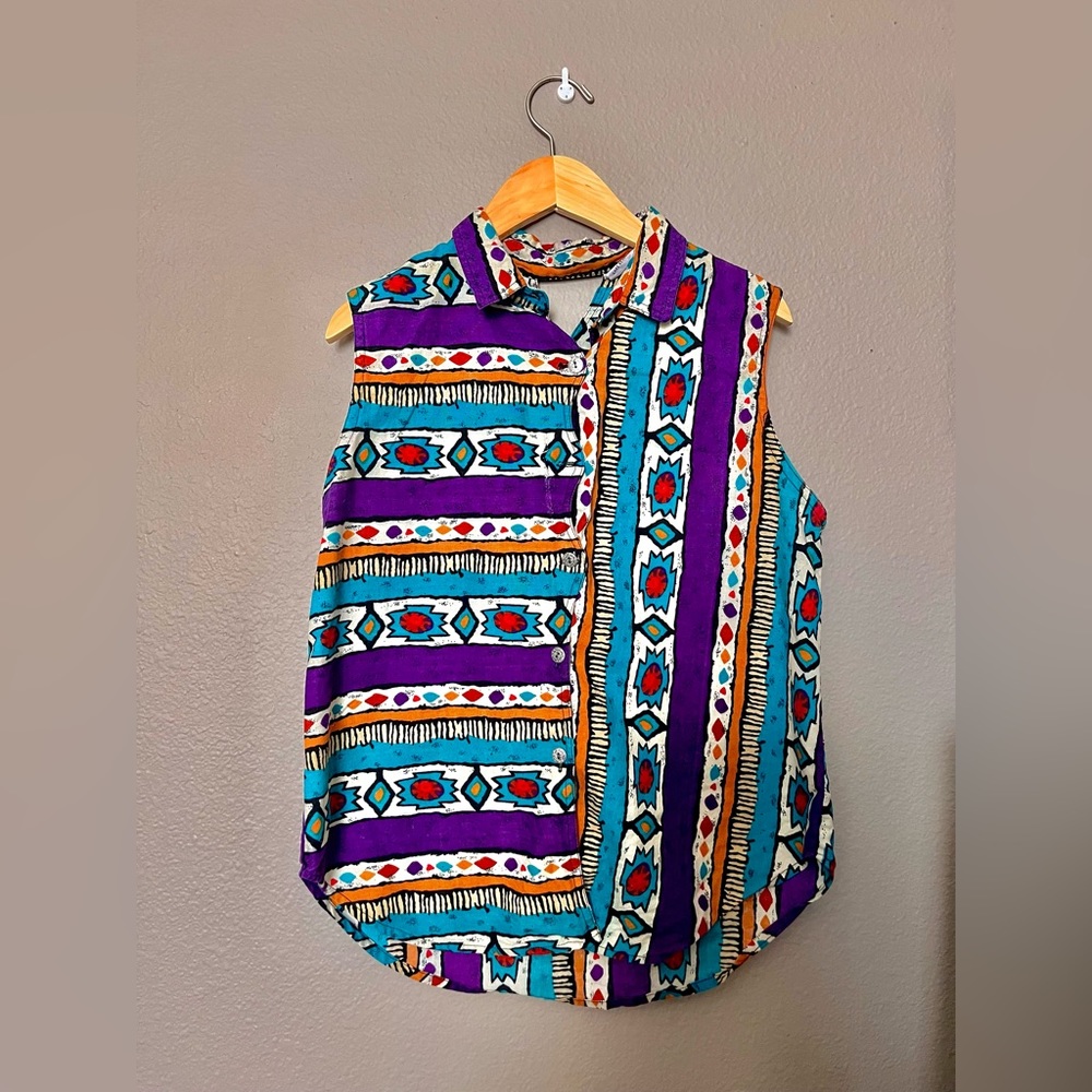 Vintage 90s Western Rodeo Top
